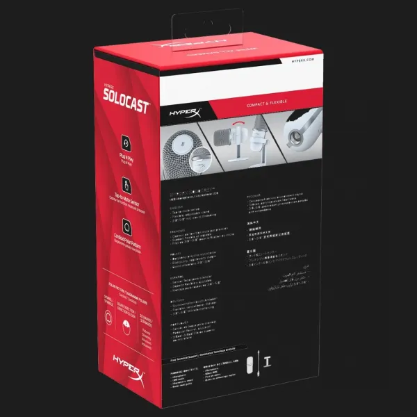 Мікрофон HyperX SoloCast (White) (EU)