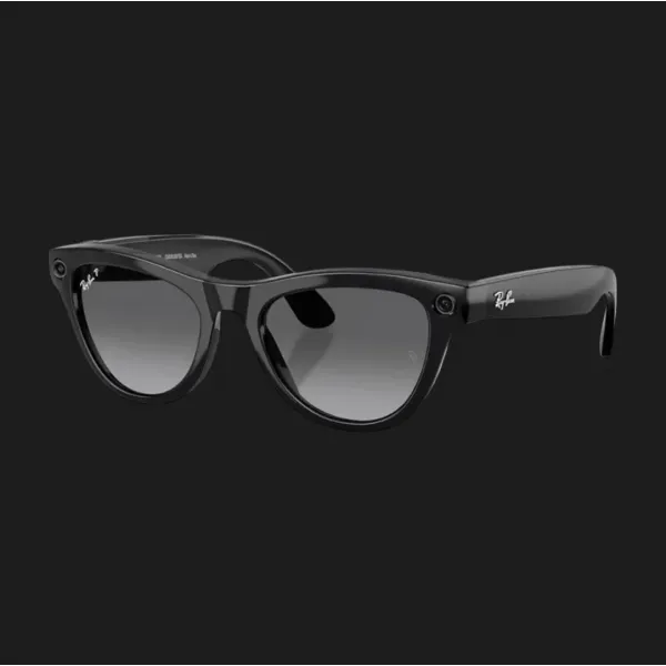 Смарт-окуляри Ray-Ban Meta Skyler (Gen 2) (Shiny Black/Gradient Graphite) (RW4014 601/T3 52-20) (M)