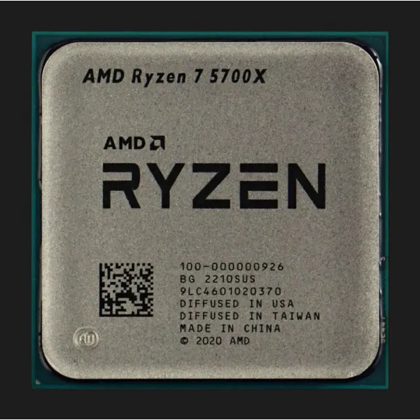 Процесор AMD Ryzen 7 5700X sAM4 Tray (100-000000926)