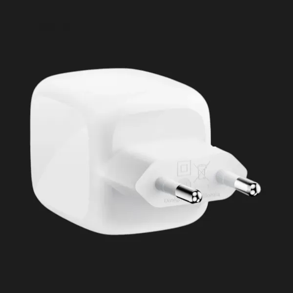 Блок живлення Belkin Home Charger 67W 2хUSB-С GAN PD PPS (White)