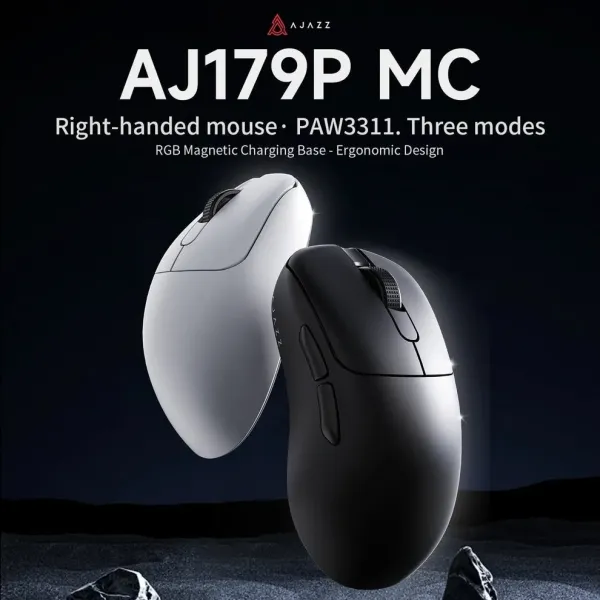 Ігрова миша Ajazz AJ179P MC (Black) (UA)