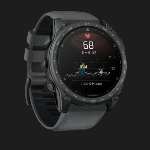 Garmin Tactix 8 51mm AMOLED Slate Gray Cerakote Coating Applied Ballistics Ultralight Solver