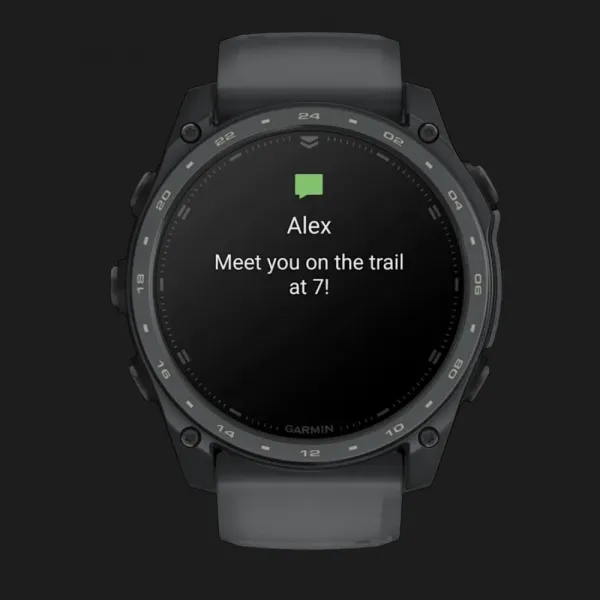 Garmin Tactix 8 51mm AMOLED Slate Gray Cerakote Coating Applied Ballistics Ultralight Solver