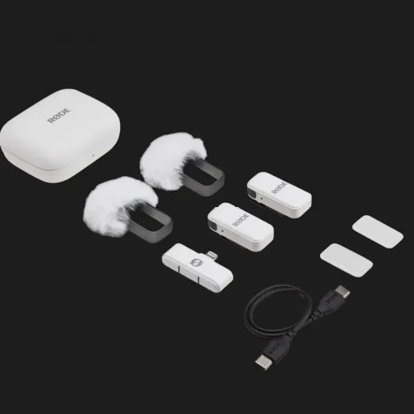 Мікрофонна радіосистема Rode Wireless Micro Lightning (White)
