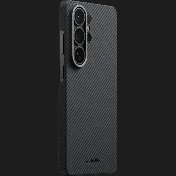 Чохол Pitaka Edge Ultra-Slim Classic Twill 600D для Samsung Galaxy S26 Ultra (Black/Gray)