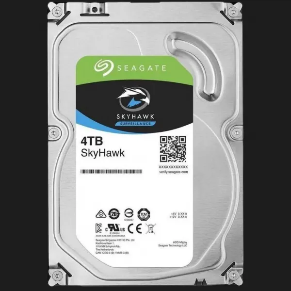 Жорсткий диск Seagate SkyHawk 4TB 3.5