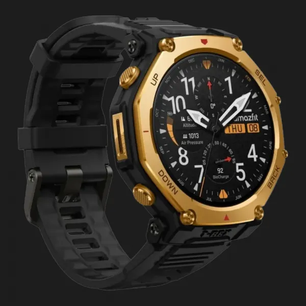 Смарт-годинник Amazfit T-Rex 3 Pro 48mm (Black/Gold)