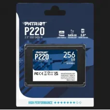Накопичувач SSD Patriot P220 256GB SATA (P220S256G25)