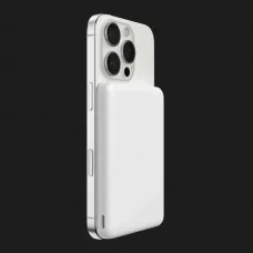 Зарядний пристрій Power Bank Belkin 5000mAh Slim Magnetic (White)