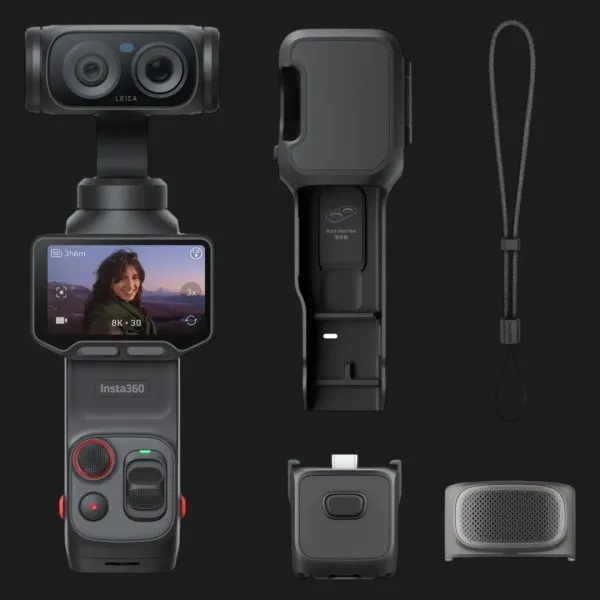Екшн-камера Insta360 Luna Ultra Standard Bundle (Cosmic Black)