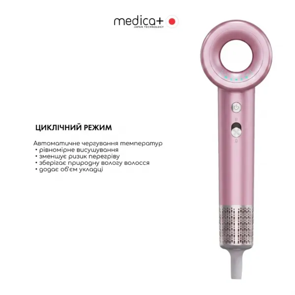 Фен для волосся MEDICA+ AIR-ZEN 2.0 (Rose Gold)