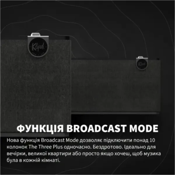Портативна акустика Klipsch The Three Plus (Walnut) (1071968)
