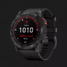 Garmin Fenix 7X Solar Slate Gray with Black Band