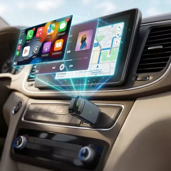 Бездротовий адаптер Proove Unity 2in1 (CarPlay/Android Auto)