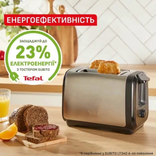 Тостер Tefal Subito TT5S1DE0 (Stainless Steel)