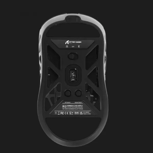 Ігрова миша Attack Shark R2 (Silver/Gray) (UA)