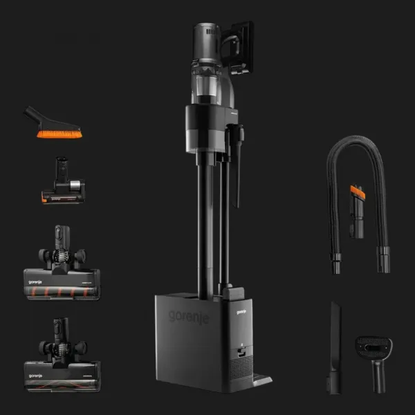 Акумуляторний пилосос Gorenje (SVC296749NEBL) (Anthracite)