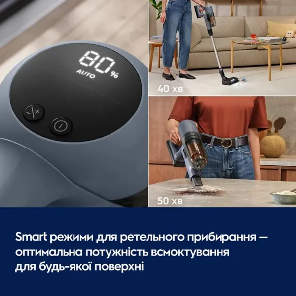 Акумуляторний пилосос Electrolux (EP72H21WET) (Blue)