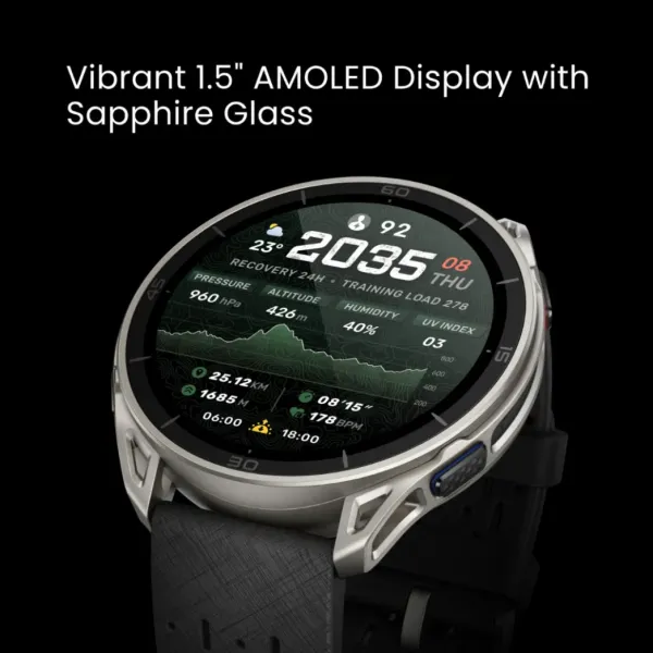 Смарт-годинник Amazfit Cheetah 2 Ultra (Titanium)