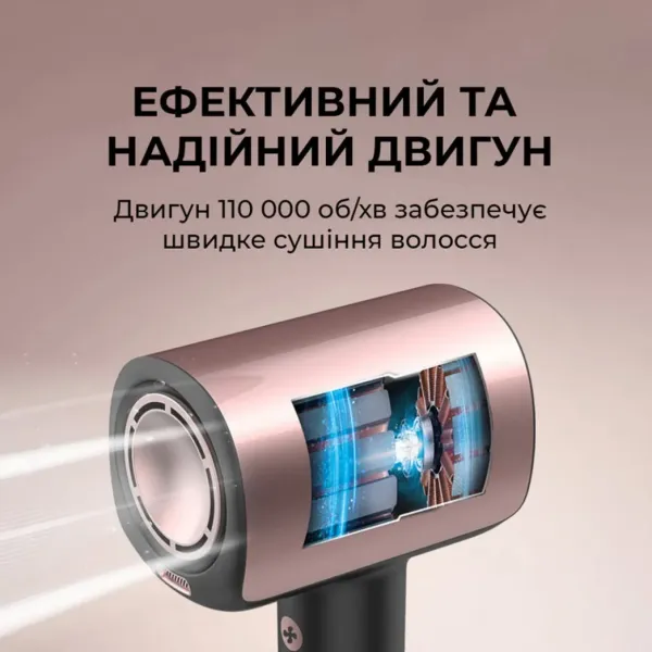 Фен Cecotec DryGlam Nano Plasma (Black) (A01_EU01_100150)