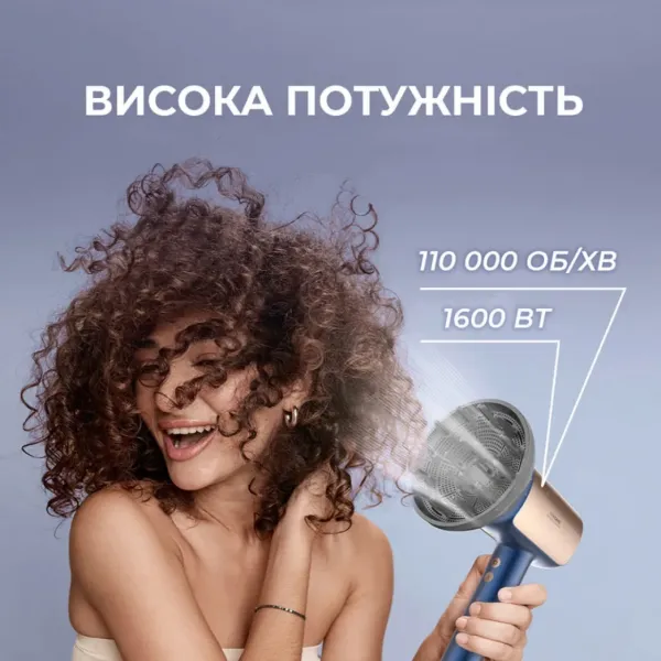 Фен Cecotec DryGlam Nano Plasma (Black) (A01_EU01_100150)