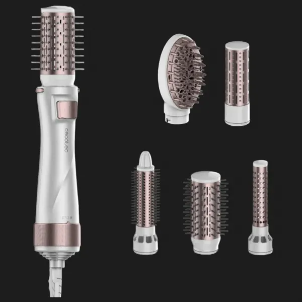 Фен-щітка Cecotec Bamba CeramicCare 5in1 Pro (White) (CCTC-03446)