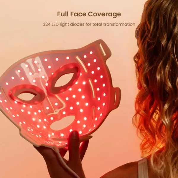 Світлодіодна маска RENPHO Artemis LED Light Therapy Mask (Beige)