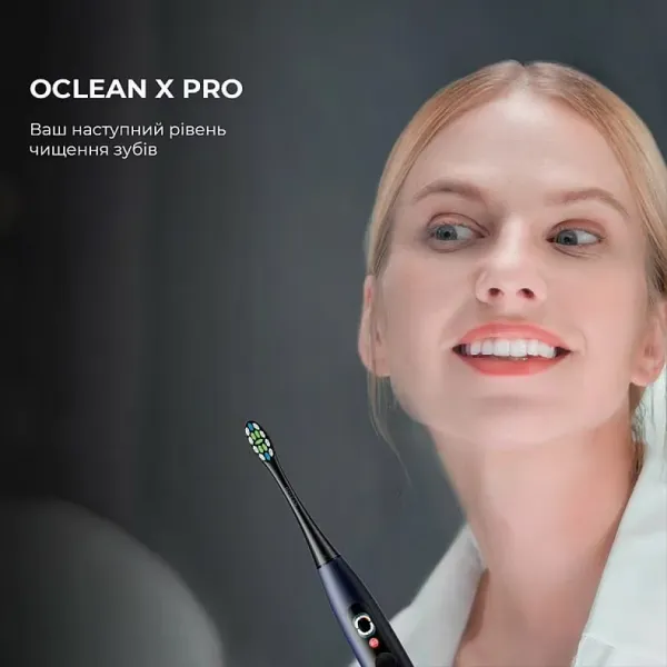 Зубна електрощітка Oclean X Plus Pro Digital (Blue)