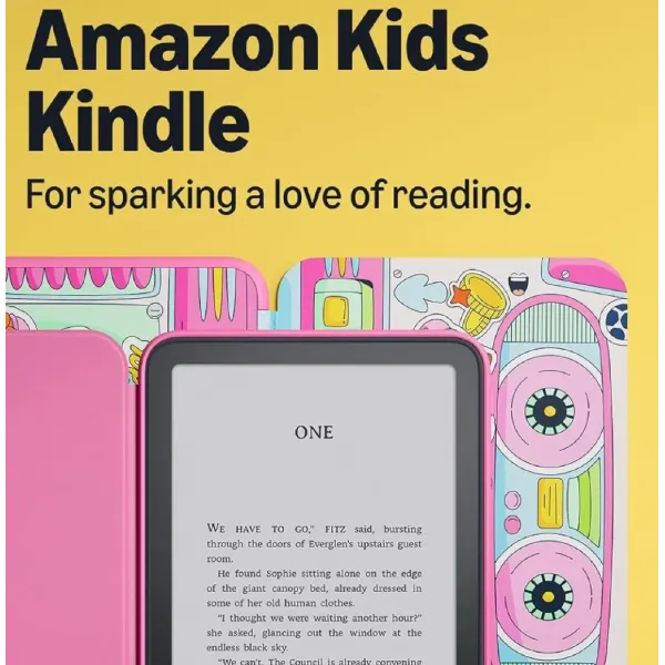 Електронна книга Amazon Kindle Kids 12th Gen. 2026 16GB (Lakeside Retreat)