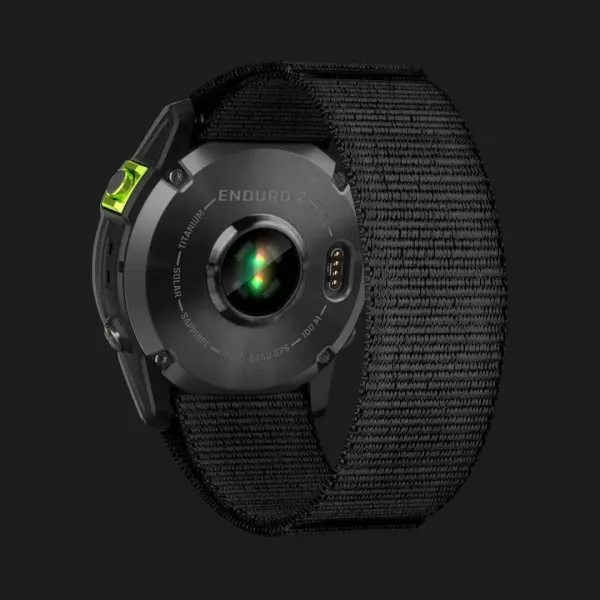 Garmin Enduro 2 Carbon Gray DLC Titanium with Black UltraFit Nylon Strap