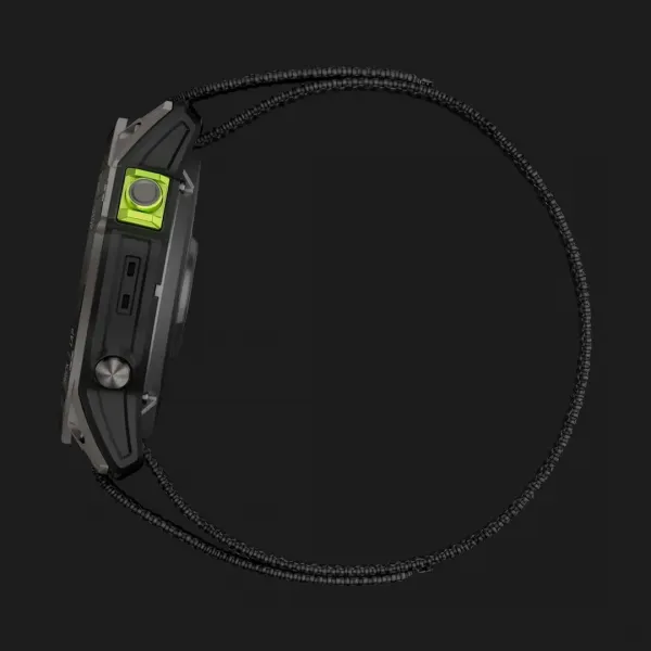 Garmin Enduro 2 Carbon Gray DLC Titanium with Black UltraFit Nylon Strap