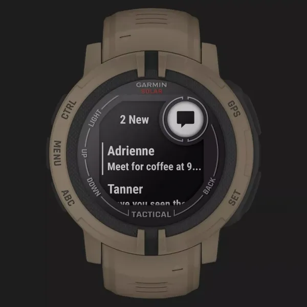 Garmin Instinct 2 Solar Tactical Edition Coyote Tan