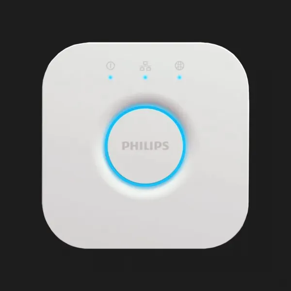 Стартовий комплект Philips Hue White (Bridge, Dimmer, лампа E27, 3шт)