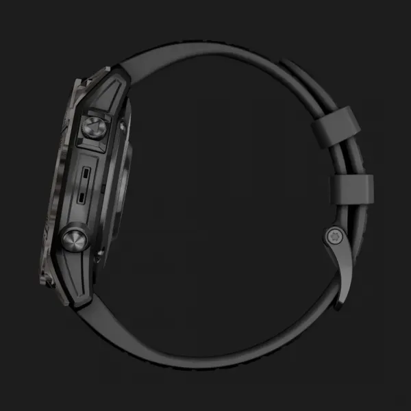 Garmin Epix Pro (Gen 2) Sapphire 47mm Carbon Gray DLC Titanium with Black Band