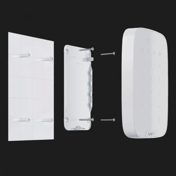 Бездротова сенсорна клавіатура Ajax Keypad Plus (White)