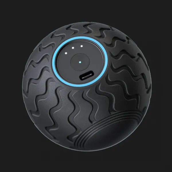 Вібруючий масажний м'яч Theragun Wave Solo (Black)