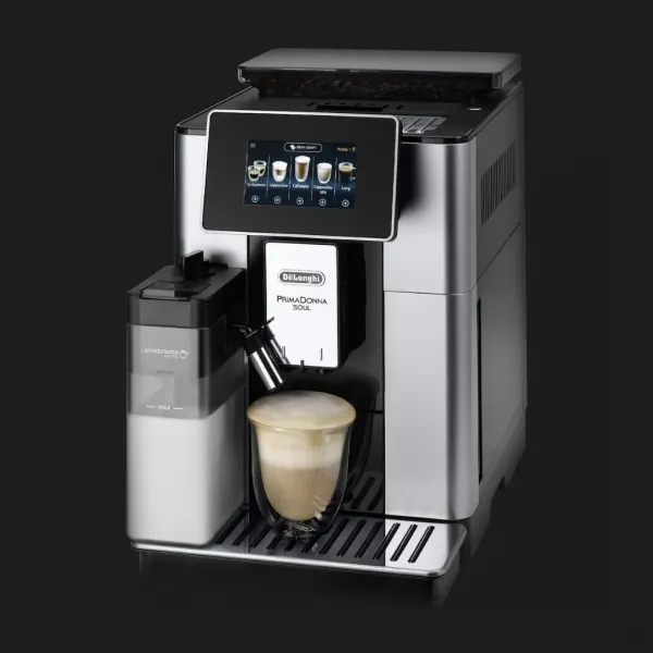 Кавомашина Delonghi PrimaDonna Soul (Black/Gray)