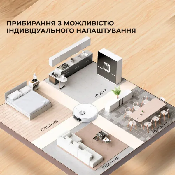 Робот-пилосос Dreame L10 Prime (White)