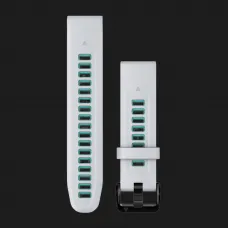Ремінець Garmin 20mm QuickFit Whitestone/Aqua Silicone Bands (010-13279-07)