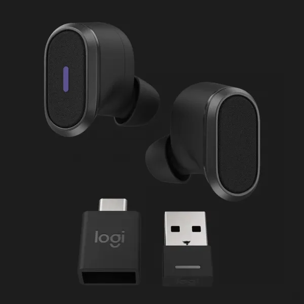 Навушники Logitech Zone True Wireless (Graphite) (UA)