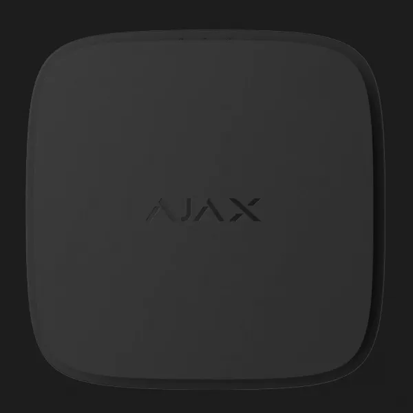 Датчик диму та температури Ajax FireProtect 2 RB Heat Smoke Jeweler (Змінна батарея) (Black)