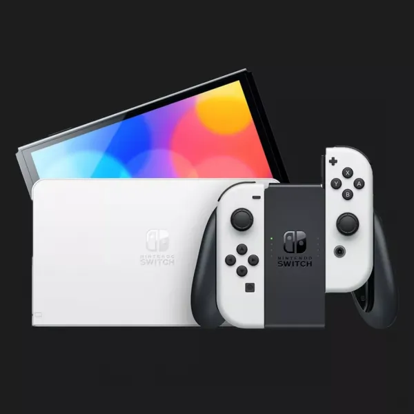 Ігрова приставка Nintendo Switch OLED (White) (UA)