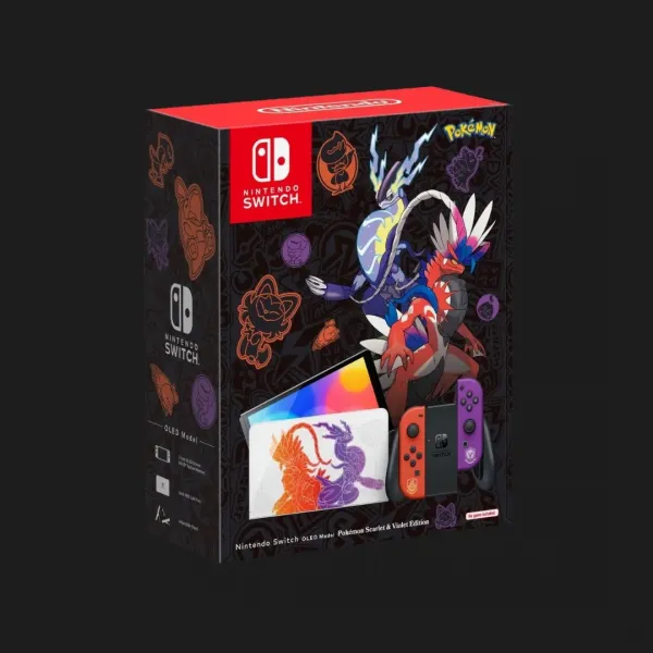 Ігрова приставка Nintendo Switch OLED (Pokemon Scarlet & Violet)