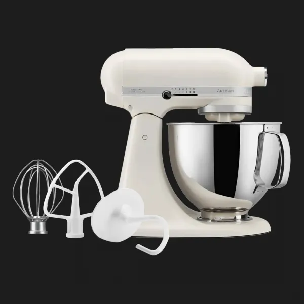 Планетарний міксер KitchenAid Artisan 4,8 л з відкидним блоком (Porcelain White)