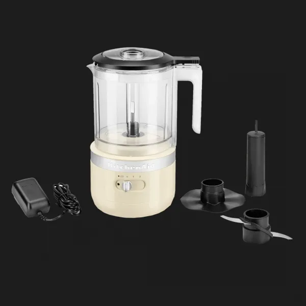 Кухонний мінікомбайн KitchenAid 1,3 л бездротовий (Cream)