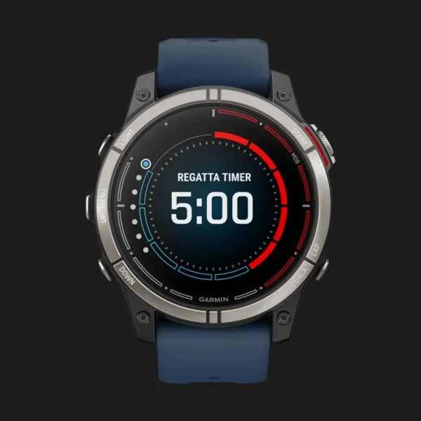 Garmin Quatix 7 Pro AMOLED Edition Marine GPS Smartwatch with Captain Blue Band