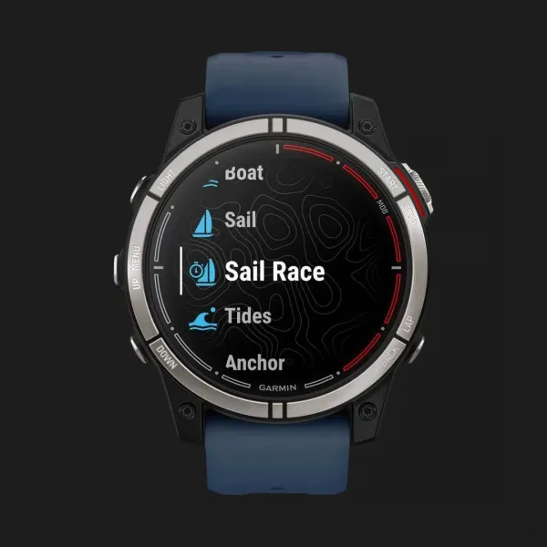 Garmin Quatix 7 Sapphire AMOLED Edition with Captain Blue Band