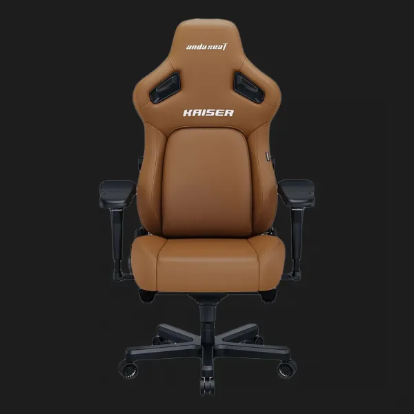 Крісло ігрове Anda Seat Kaiser 4 Size XL Premium PVC (Brown) (UA)