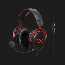 Ігрова гарнітура HyperX Cloud Alpha mini-jack/dual 3.5мм, 1.2м/2м (Black/Red) (UA)