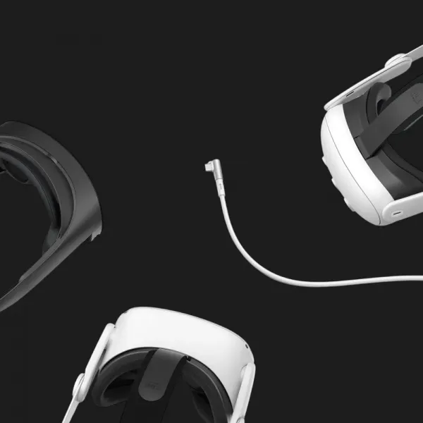 Кабель KIWI USB-A to USB-C для Oculus Quest 3/3s (White)